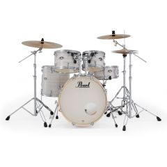 Pearl Export fusion 20" + pack HWP-834 Slipstream White + pack cymbales PX - Vue 1